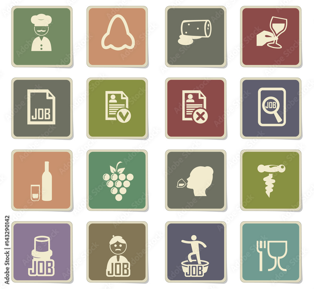 job search icon set job search icon set