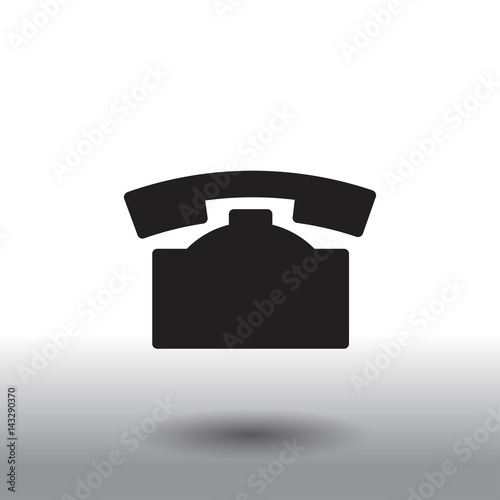 Phone vector icon photo