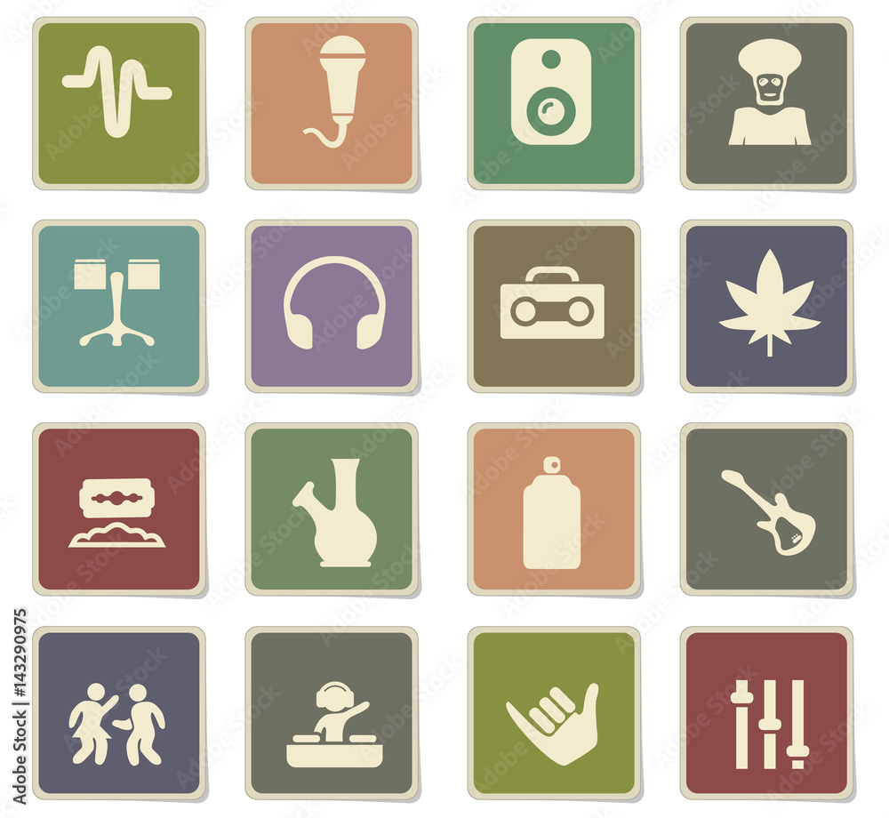 music icon set music icon set