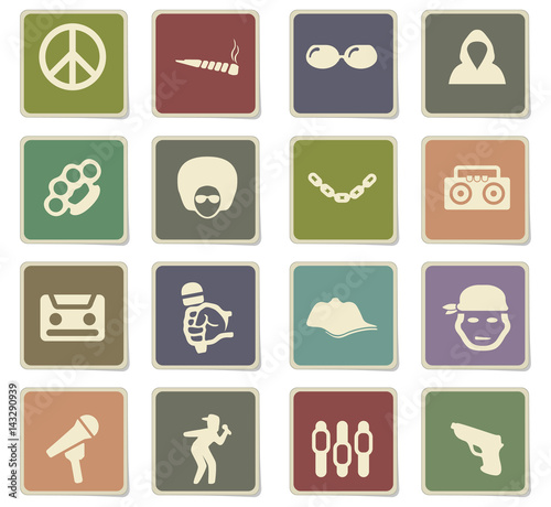music icon set