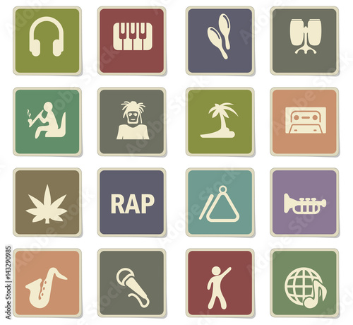 music icon set