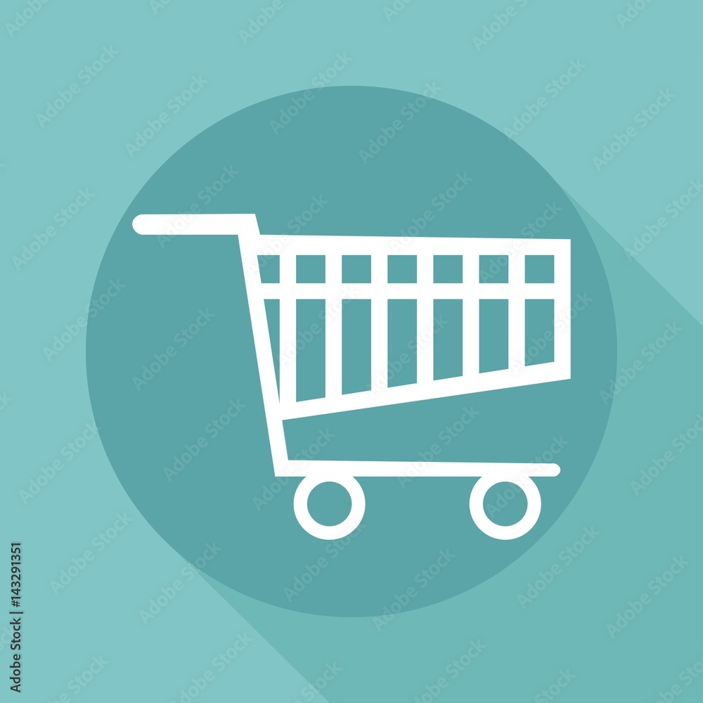 Shopping cart icon (Vector) Shopping cart icon (Vector)
