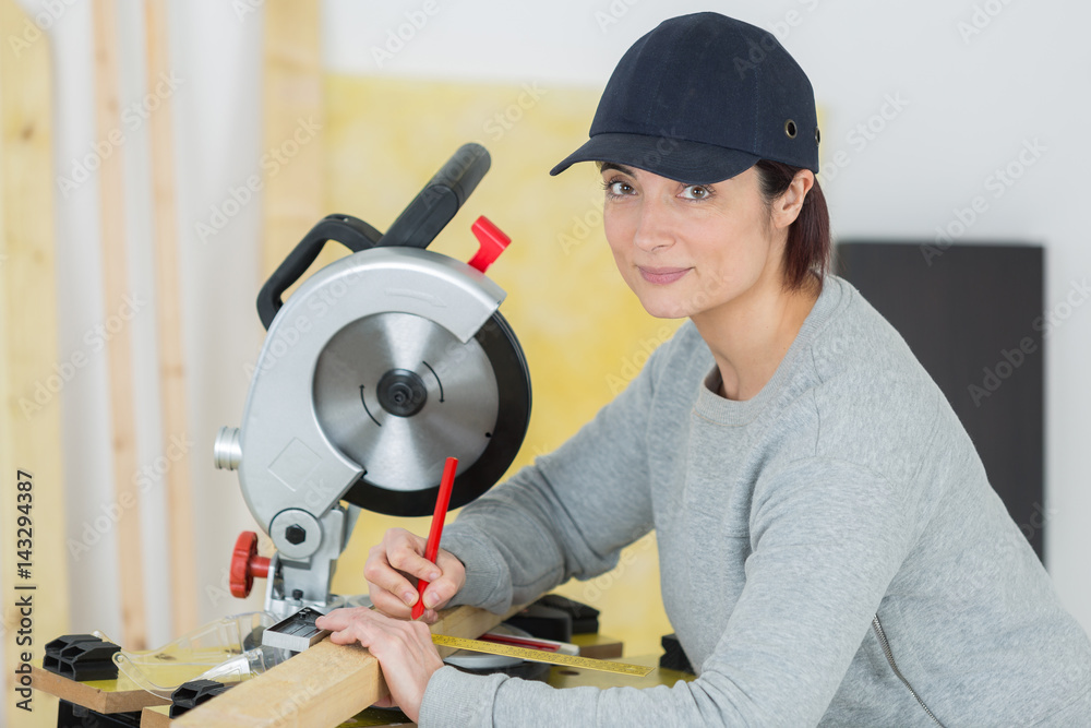 Fototapeta premium the lumber worker