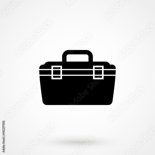 Tools box icons vector
