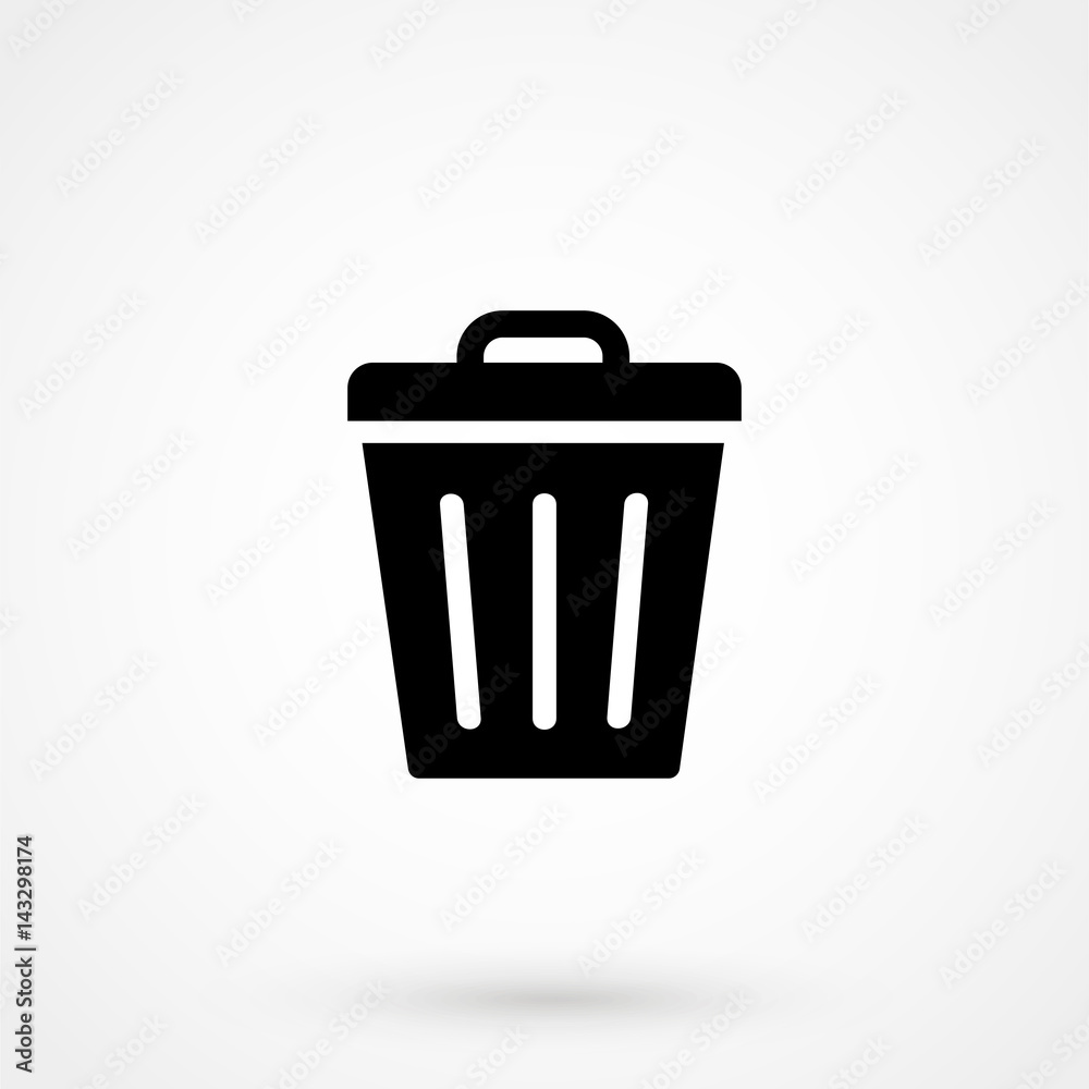 Trash can icon Trash can icon