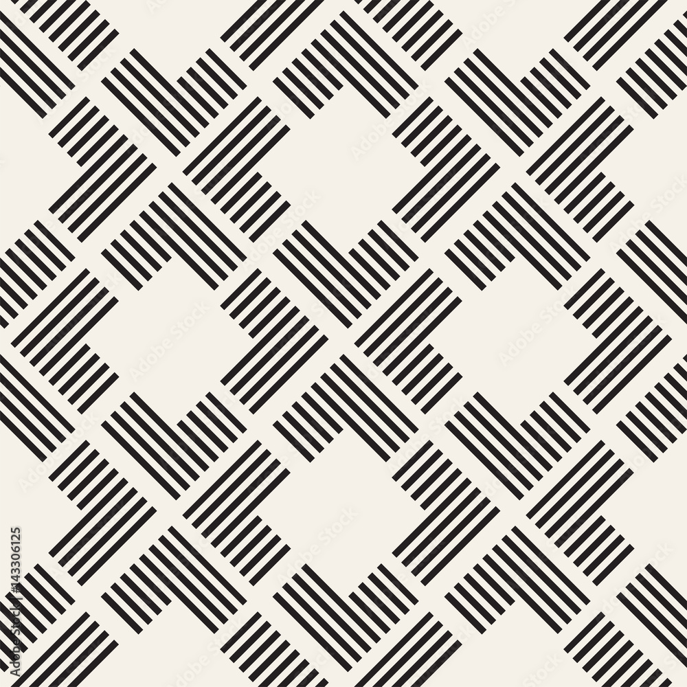 Seamless pattern with stripes. Vector abstract background. Stylish lattice structure Seamless pattern with stripes. Vector abstract background. Stylish lattice structure