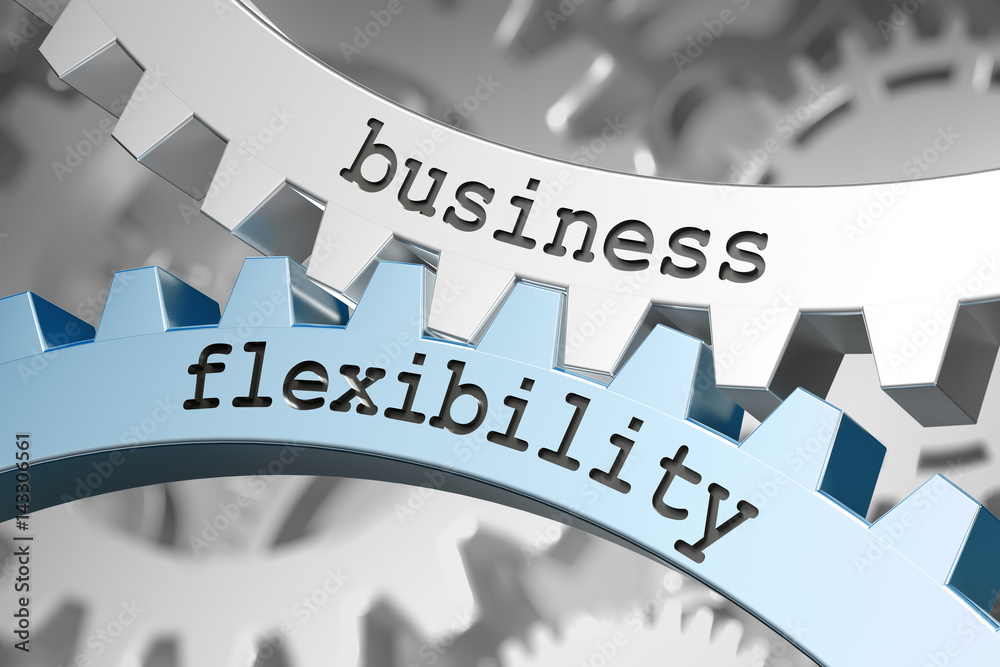 business flexibility / Cogwheel - obrazy, fototapety, plakaty 