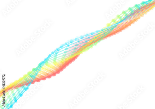 Abstract technology and engineering background with original organic elements. Vector illustration