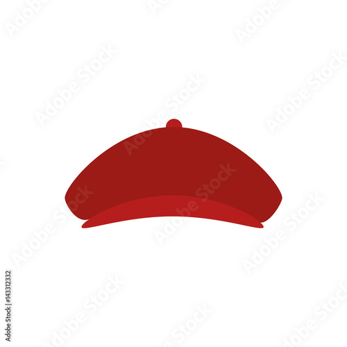 golfer hat isolated icon vector illustration design photo