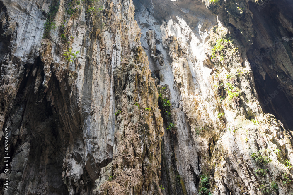 Huge stalactites in the Batu Caves Kuala Lumpur Malaysia Huge stalactites in the Batu Caves Kuala Lumpur Malaysia