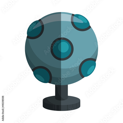 kinect virtual reality device vector illustration design