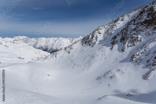 Alps Panorama in Solden, Austria © alex_bendea