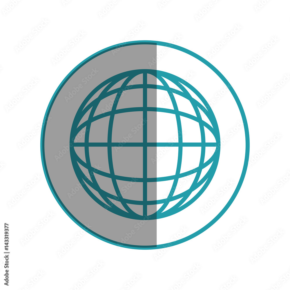 sphere planet isolated icon vector illustration design sphere planet isolated icon vector illustration design