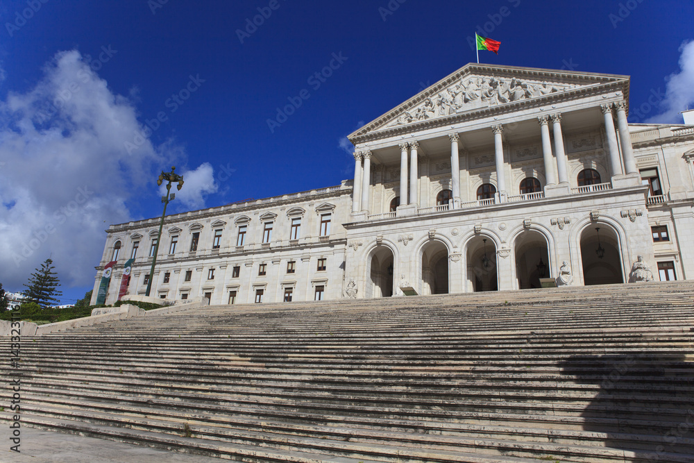 Monumental Portuguese Parliament