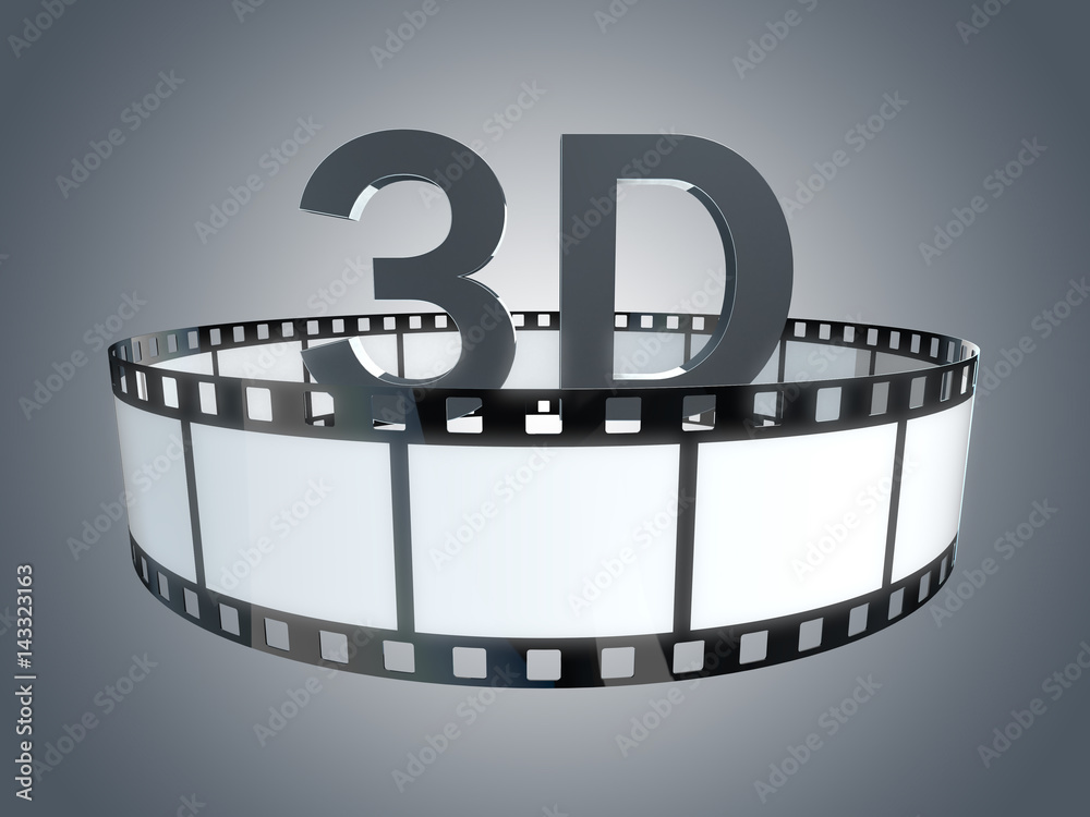 Fototapeta premium 3D movie