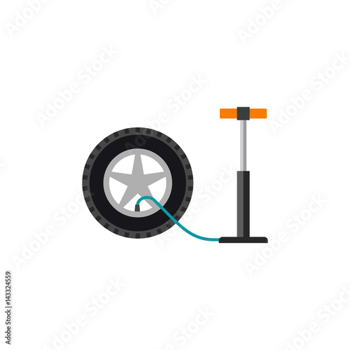 Tire pressure gauge icon