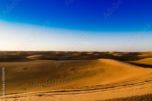 Dubai, Wüste Camel, Lachen, Sonnenuntergang, Liebe © Maurice