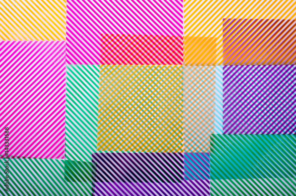 An abstract background with multi-colored oblique lines. An abstract background with multi-colored oblique lines.