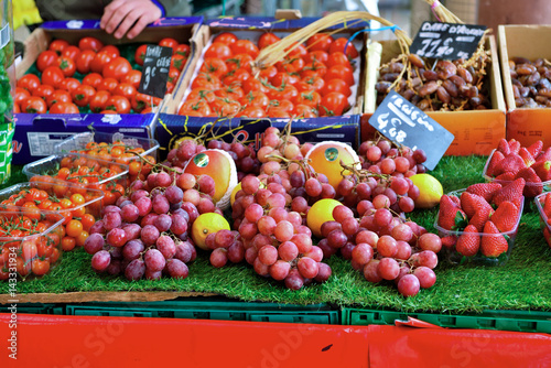 fruit market (marche forville) Cannes France photo