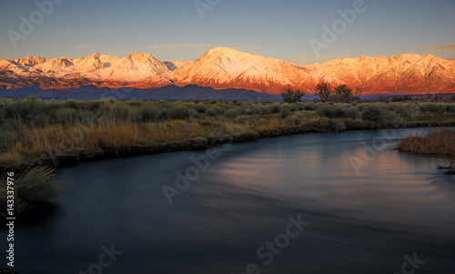 Eastern Sierras at Sunrise photo