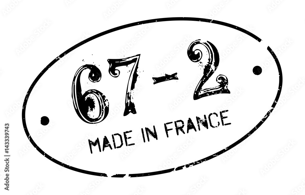 Made In France rubber stamp. Grunge design with dust scratches. Effects can be easily removed for a clean, crisp look. Color is easily changed. Made In France rubber stamp. Grunge design with dust scratches. Effects can be easily removed for a clean, crisp look. Color is easily changed.
