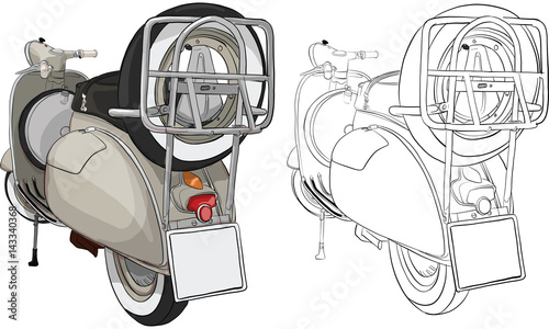 vintage scooter