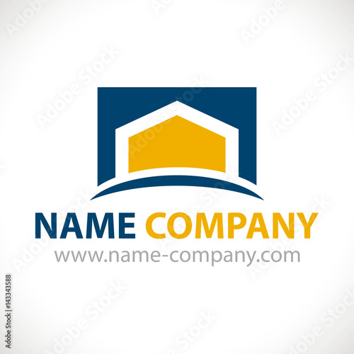 logo maison artisan construction