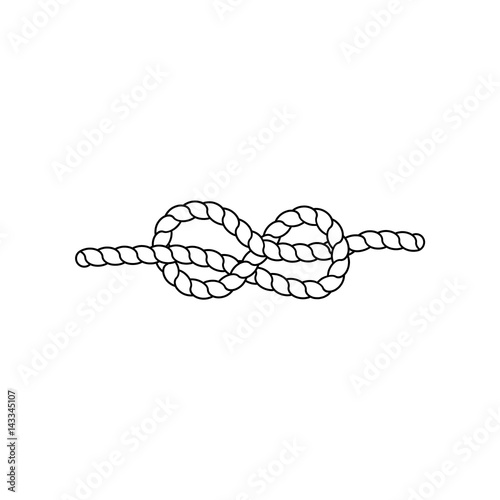 Knot. Vector illustration