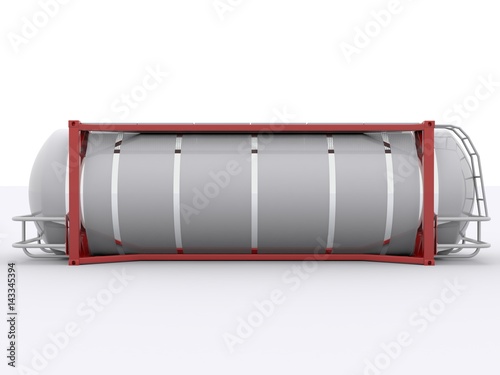 Tankcontainer isolated