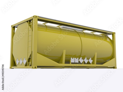 Tankcontainer isolated