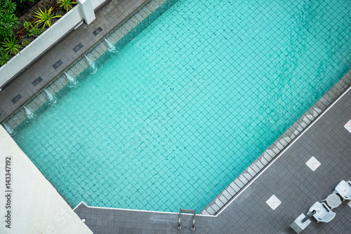 Pool of the condominium. © nuttapon