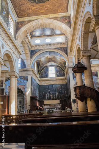 Cattedrale Sant'Agata innen, Gallipoli, Italien © Michael Eichhammer