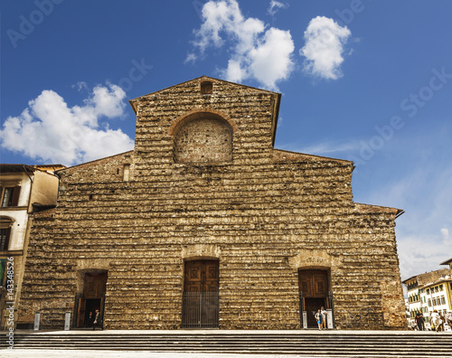 Photography The Church of San Lorenzo in Florence, Italy