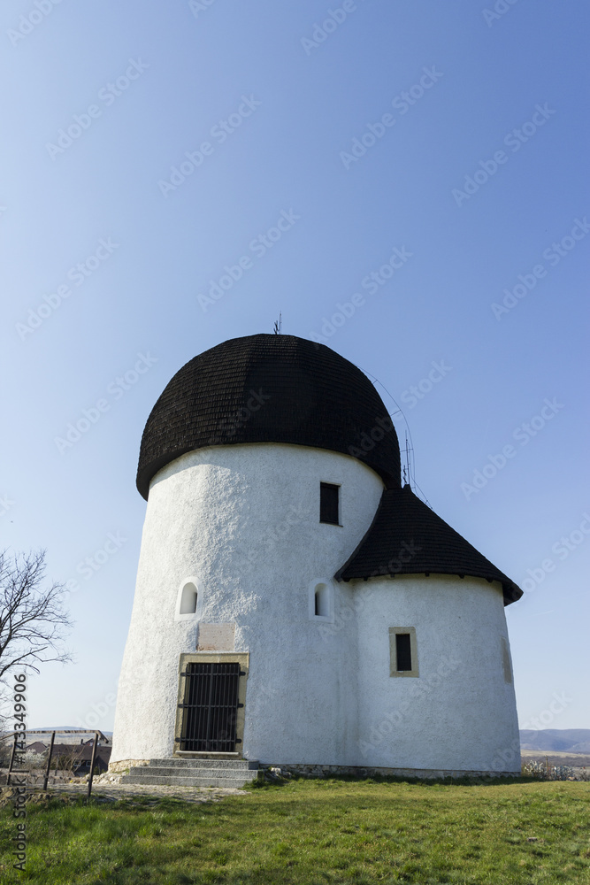 Fototapeta premium Old rotunda of Öskü, Hungary