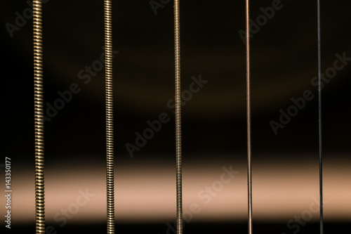 Closeup of Acoustic Guitar