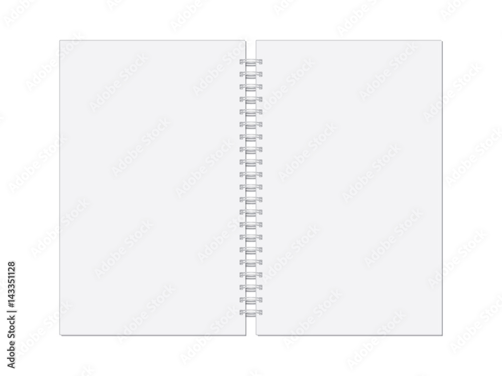 Notebook for your design and logo. Mock up Notebook for your design and logo. Mock up