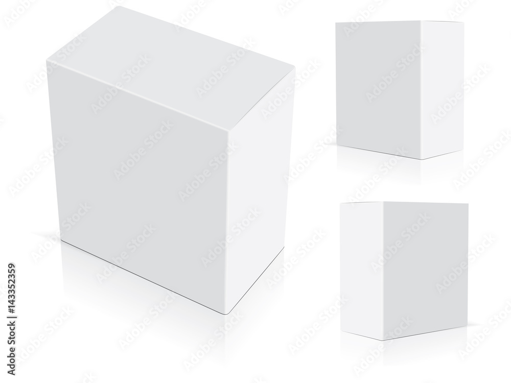 box for your corporate identity. Easy to change colors. Mock Up. Vector EPS10 box for your corporate identity. Easy to change colors. Mock Up. Vector EPS10
