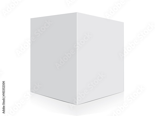 box for your corporate identity. Easy to change colors. Mock Up. Vector EPS10 © Ellengold