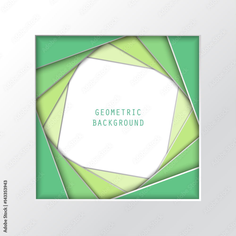 Fototapeta premium Geometric abstract Background