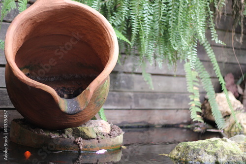 vaso de barro photo