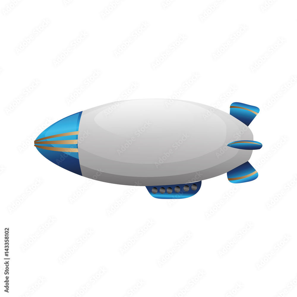 Obraz premium airship dirigible zeppelin