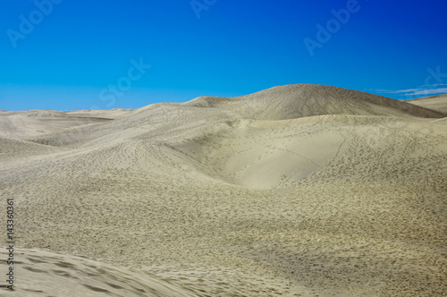 Dunes of Maspalomas.Gran Canaria