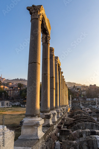 Ancient Colonnade Reconstruction Agora, Izmir, Turkey
