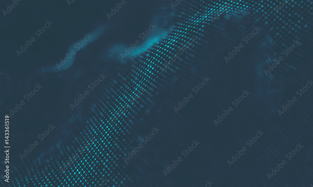 Abstract Blue Geometrical Background . Connection structure. Science background. Futuristic Technology HUD Element . Сonnecting dots and lines . Big data visualization and Business . Abstract Blue Geometrical Background . Connection structure. Science background. Futuristic Technology HUD Element . Сonnecting dots and lines . Big data visualization and Business .