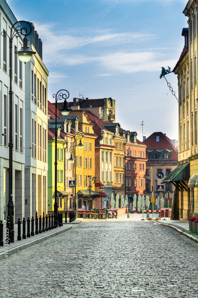 Obraz premium Stare Miasto Warszawa