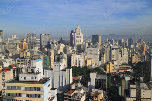 Sao Paulo skyline in the morning