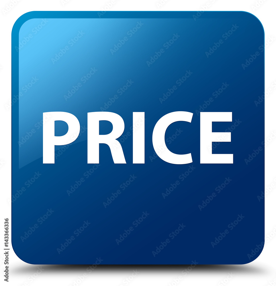 Price blue square button Price blue square button