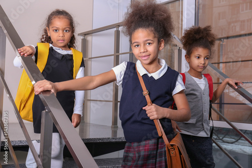 Cute African-American girls...