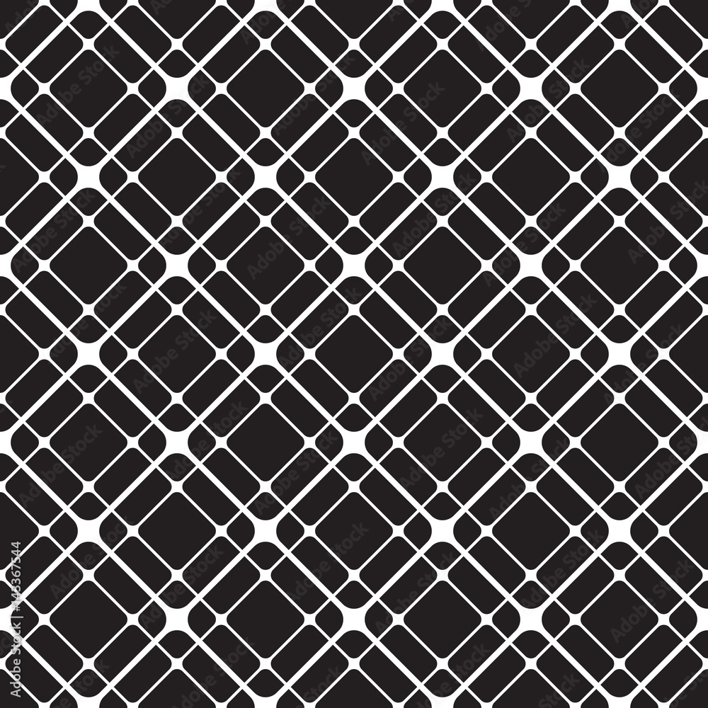Fototapeta premium Seamless vector geometric tile texture pattern.