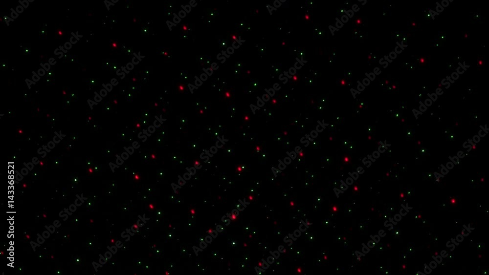 Abstract Green and Red Dot Pattern Background